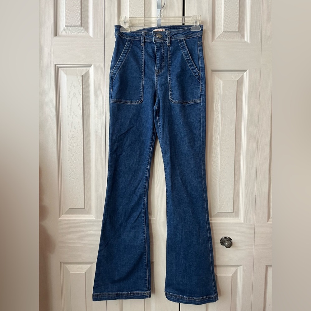 Knox Rose Dark Blue Denim Jeans